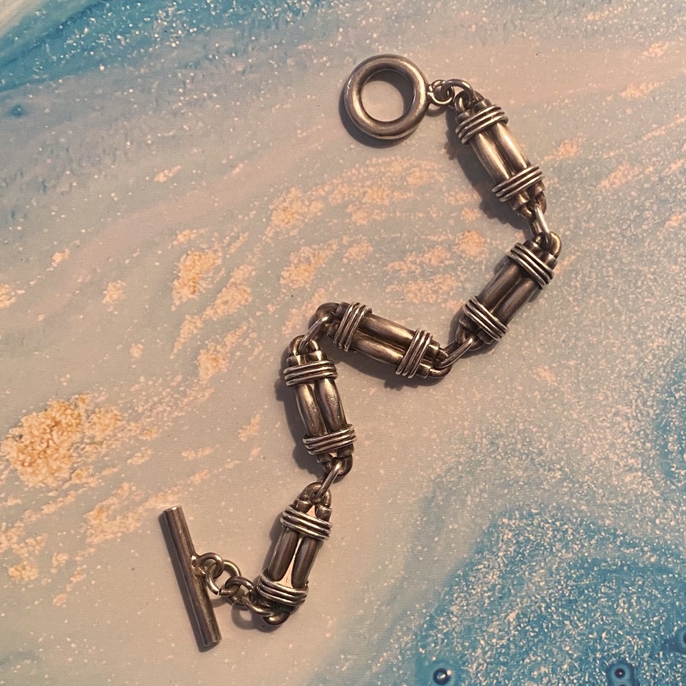 Chunky Silver Bracelet